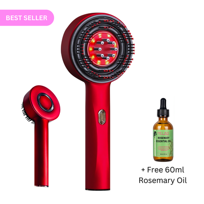 Glowera™ 3 in 1 Red Light Scalp Massager