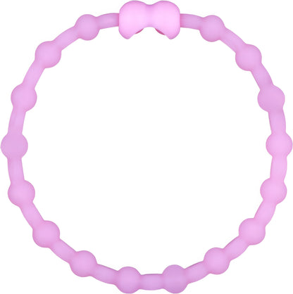 Glow Pink Hair Ties (4-Pack): Add a Touch of Radiance to Your Hairstyle