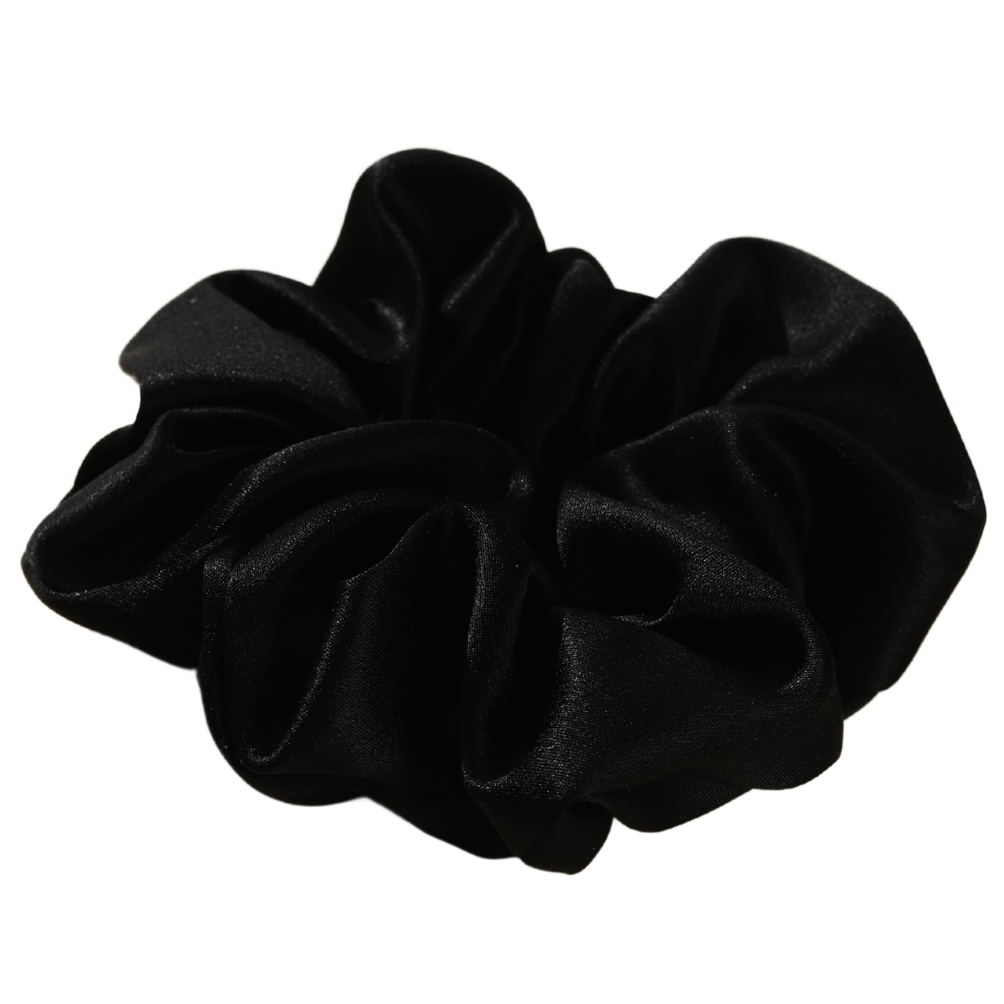 Roserel Mulberry Silk  Black Vanta Scrunchie