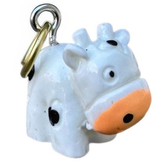 Cow Keyhole Bracelet Charm